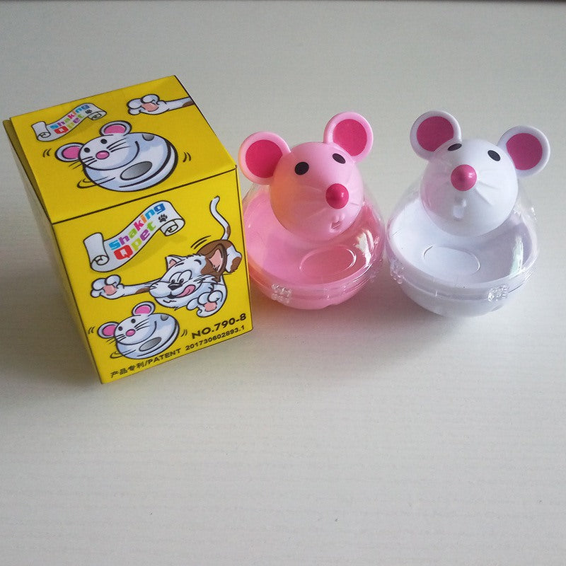 Interactive Pet Feeding Mouse Toy for Cats