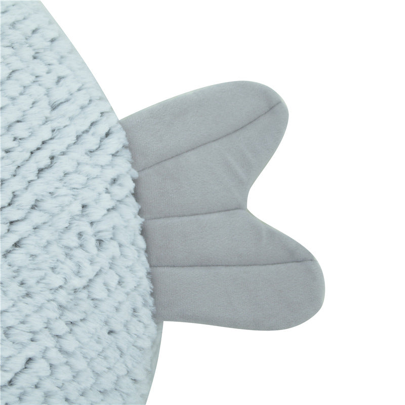 Wholesale Semi-Enclosed Fish-Shaped Pet Bed for Dogs and Cats