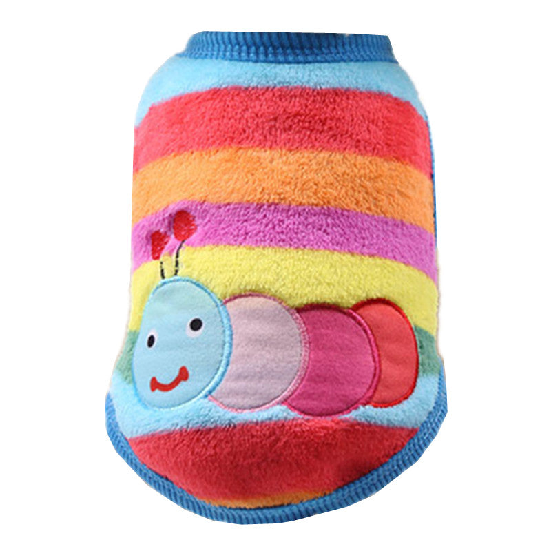 Flannel Teacup Dog and Cat Clothes for Small Pets