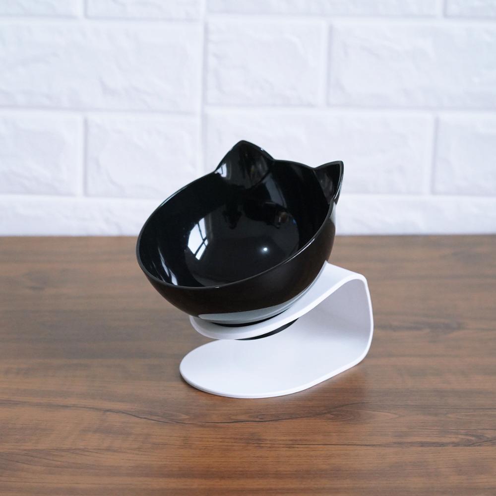 Creative Non-Slip Double Cat Bowl for Food and Water