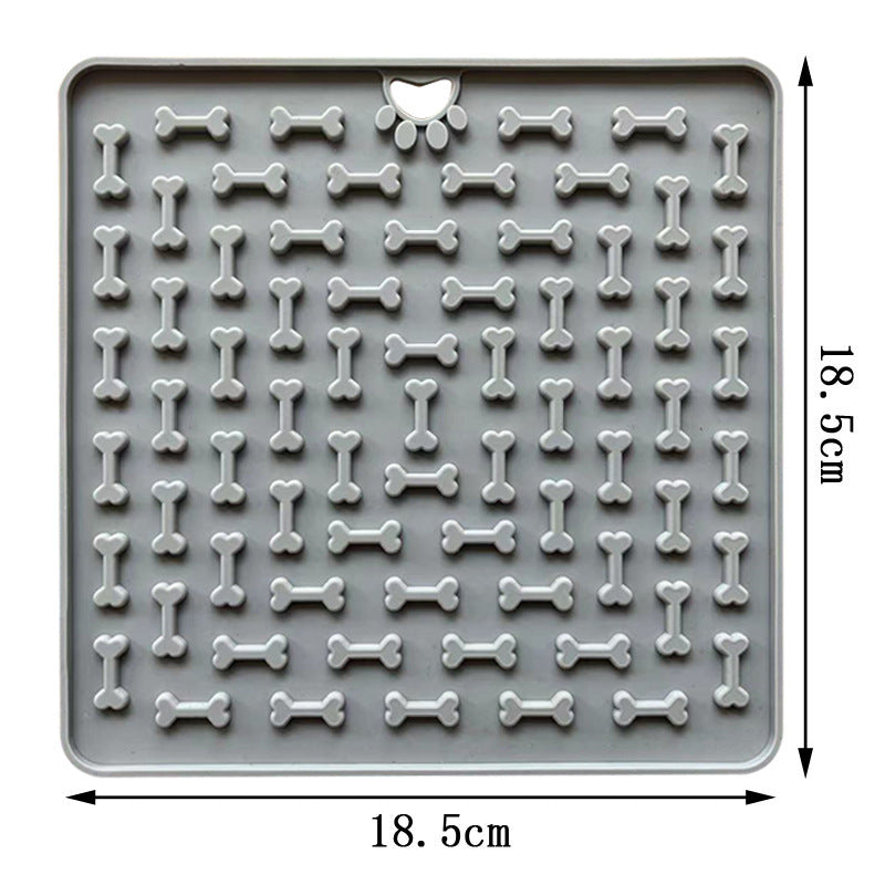 Pet Supplies Lick Pad for Dogs and Cats, Square/Round