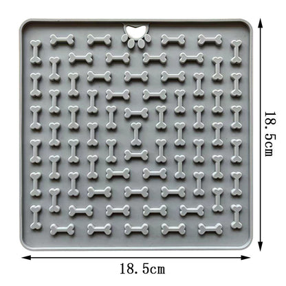 Pet Supplies Lick Pad for Dogs and Cats, Square/Round