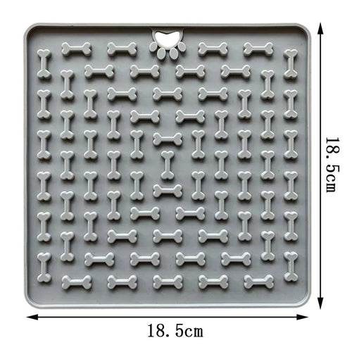 Pet Supplies Lick Pad for Dogs and Cats, Square/Round