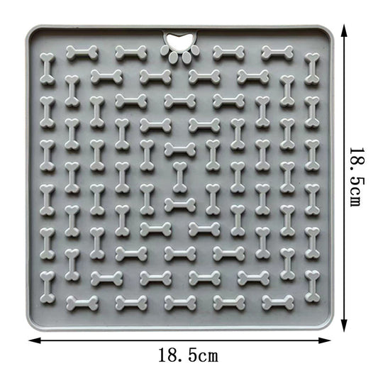 Pet Supplies Lick Pad for Dogs and Cats, Square/Round