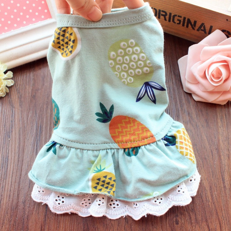 Summer Thin Pet Skirt for Small Dogs and Cats