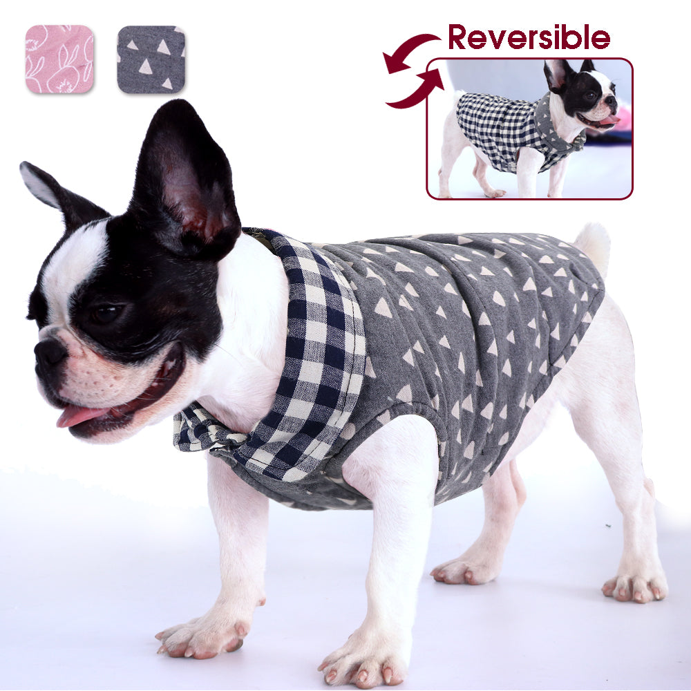 Reversible Dog and Cat Vest Clothes for Pets