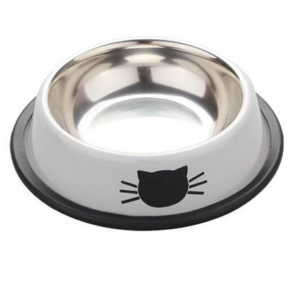 Stainless Steel Non-Slip Pet Bowl for Cats and Dogs