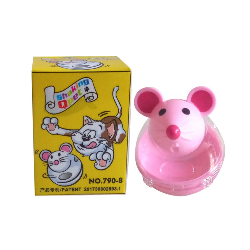 Interactive Pet Feeding Mouse Toy for Cats