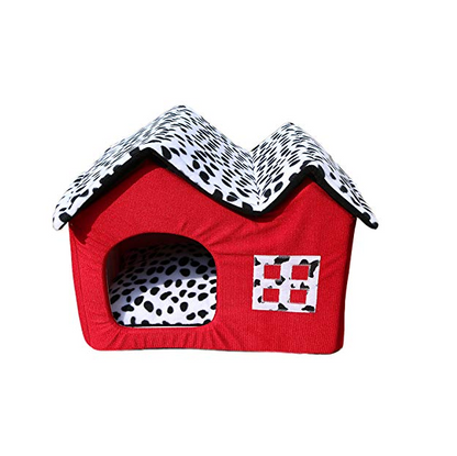 Double Top Pet House for Cats and Dogs