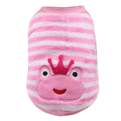 Flannel Teacup Dog and Cat Clothes for Small Pets
