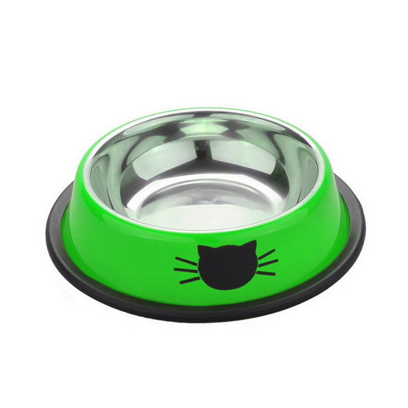 Stainless Steel Non-Slip Pet Bowl for Cats and Dogs
