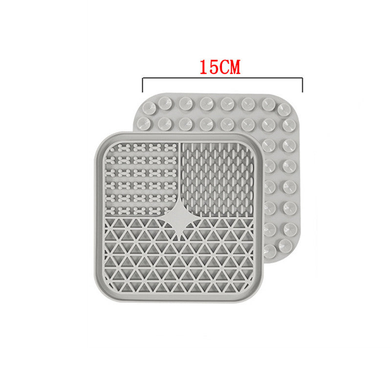 Pet Supplies Lick Pad for Dogs and Cats, Square/Round
