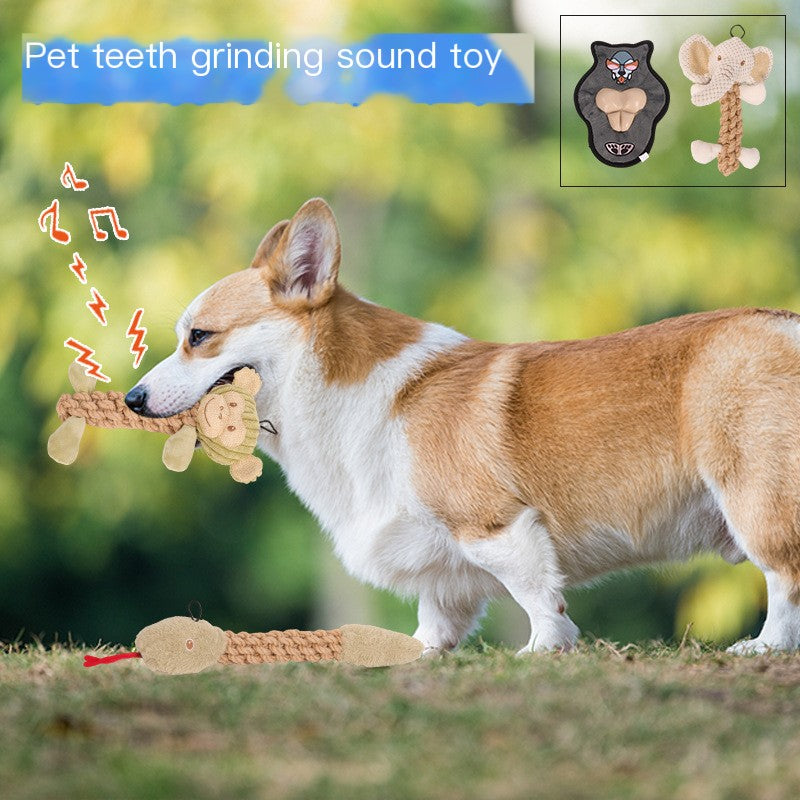 Durable Chew Rope Toy for Dogs - Cotton Knot Design