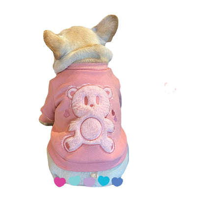 Plush Princess Sweater for Dogs