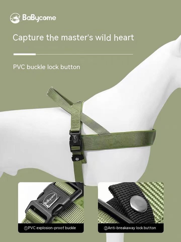 Explosion-proof Vest with Hand Holding Rope Design