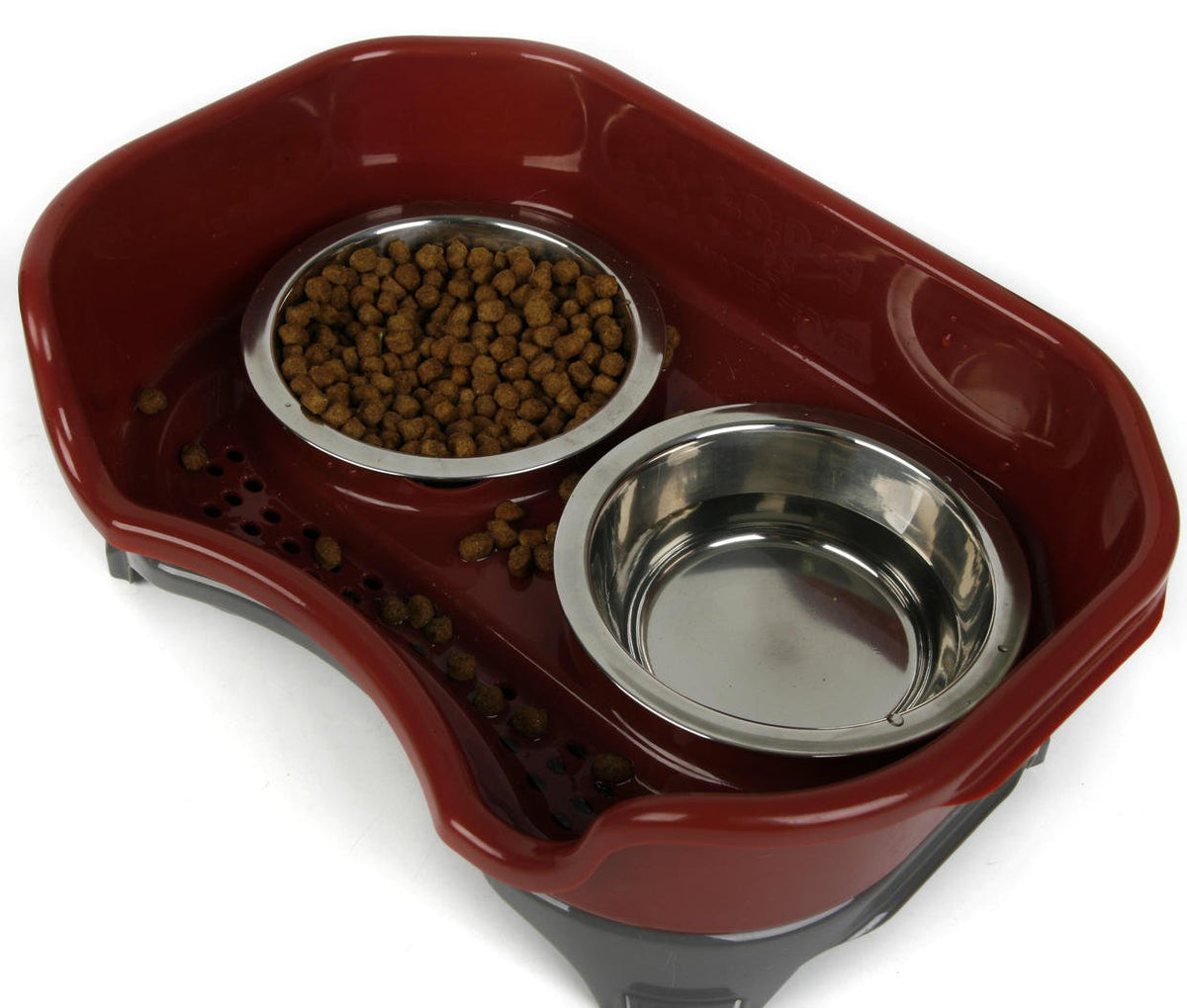 Stainless Steel Double Pet Bowl for Dogs and Cats