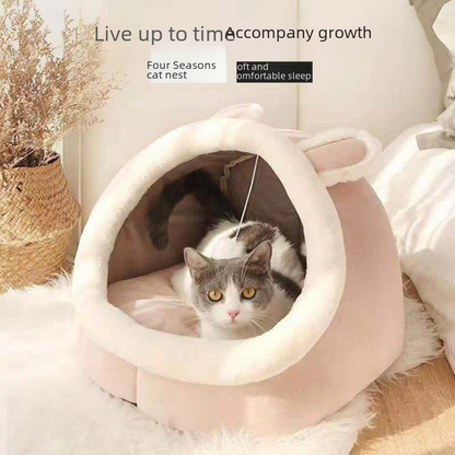 "Cat and Dog House for All Seasons - Cozy Villa"