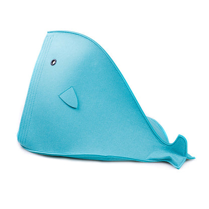 Washable Non-Woven Cat Bed, Shark Dog Bed, Foldable Pet Cave