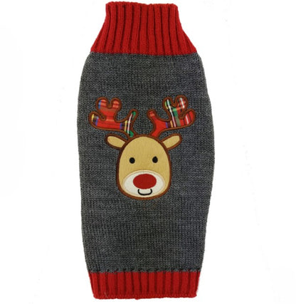 Christmas Pet Sweater for Dogs - Festive Knitwear