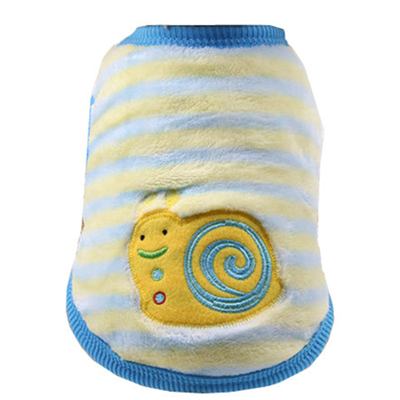 Flannel Teacup Dog and Cat Clothes for Small Pets