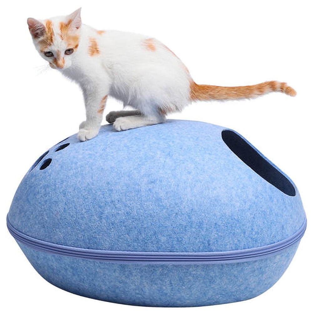 Pet House, Semi-Closed Washable Cat and Dog Bed
