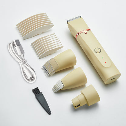 4-in-1 Electric Pet Grooming Kit for Cats and Dogs