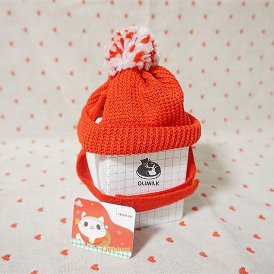 Red Christmas Sweater Hat for Festive Season