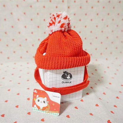 Red Christmas Sweater Hat for Festive Season