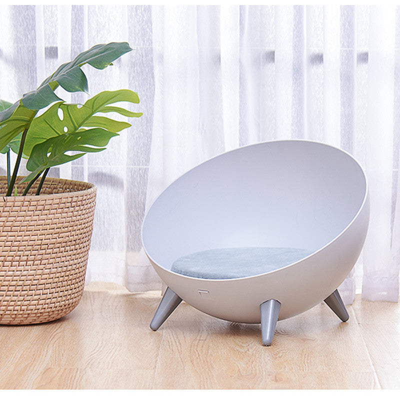 Half-Dome Pet Bed for Cats and Dogs - Seasonal Use