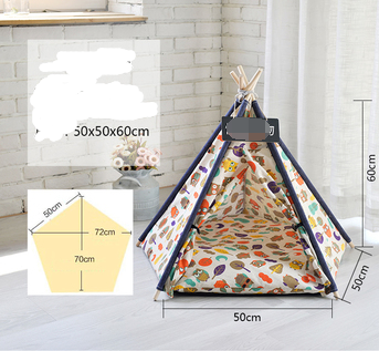 Removable Washable Cat and Dog Tent Bed