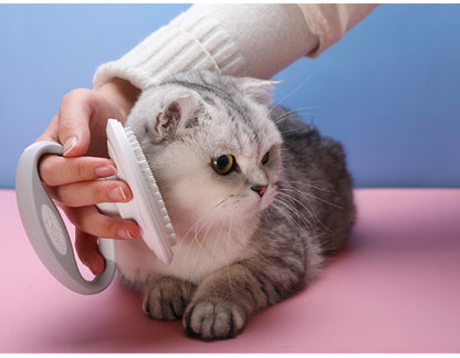 Pet Grooming Set: Nail Clippers, De-shedding Brush