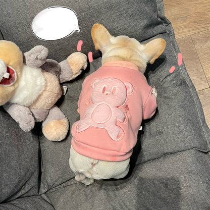 Plush Princess Sweater for Dogs