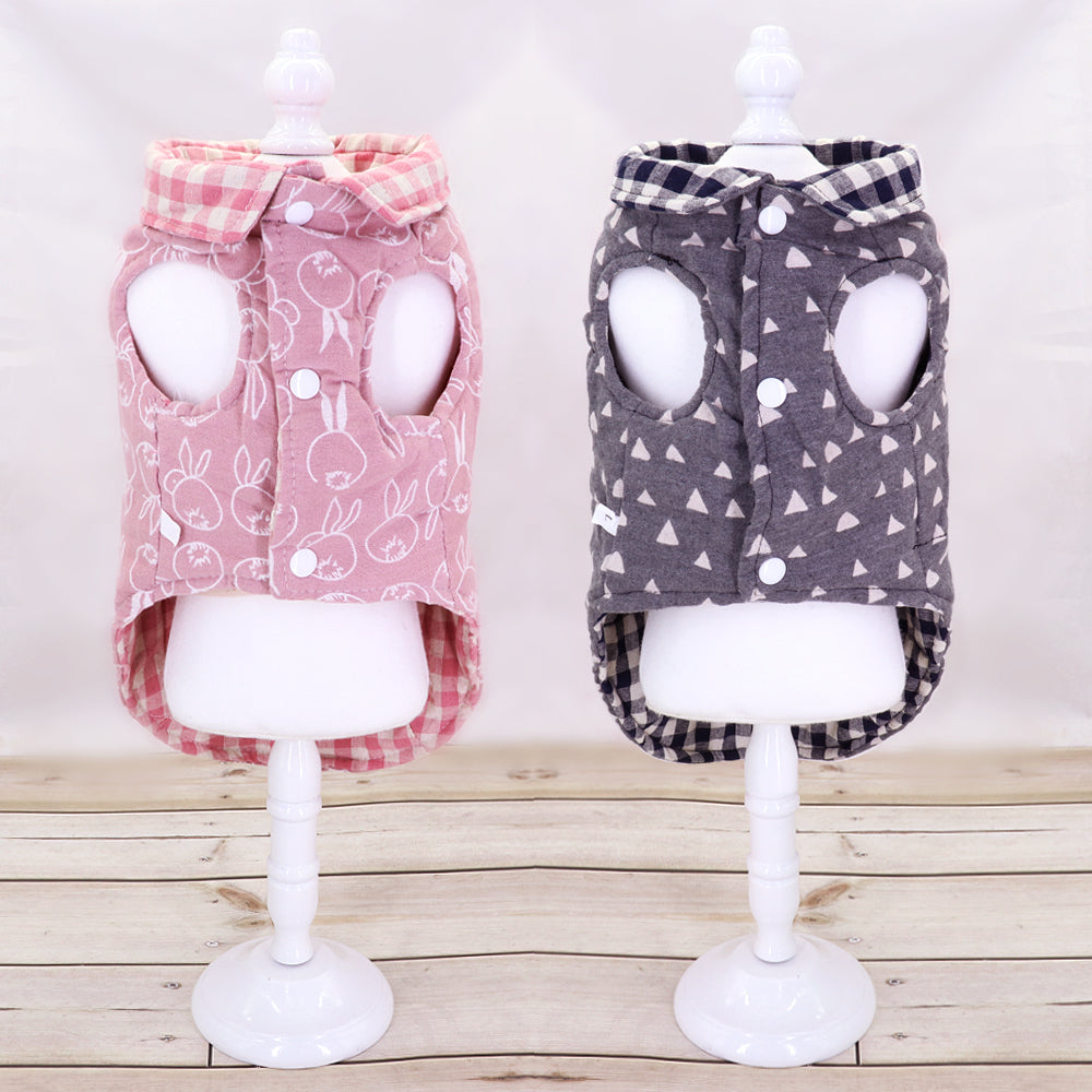 Reversible Dog and Cat Vest Clothes for Pets