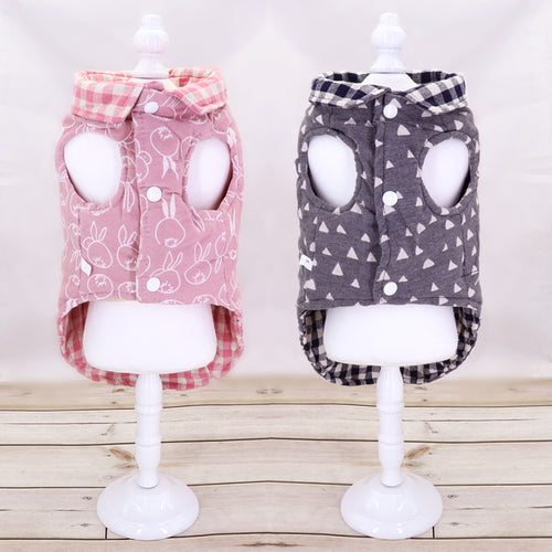 Reversible Dog and Cat Vest Clothes for Pets