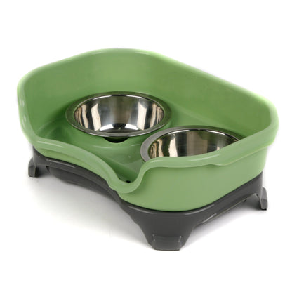 Stainless Steel Double Pet Bowl for Dogs and Cats