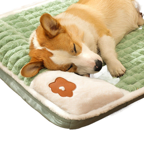 Pet Mat for Dogs and Cats, Removable Washable Bed