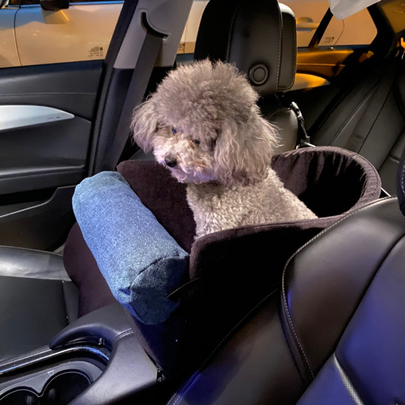 Removable Washable Pet Car Armrest Box Cover