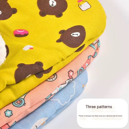 Winter Enclosed Cat Bed Tunnel for Pets