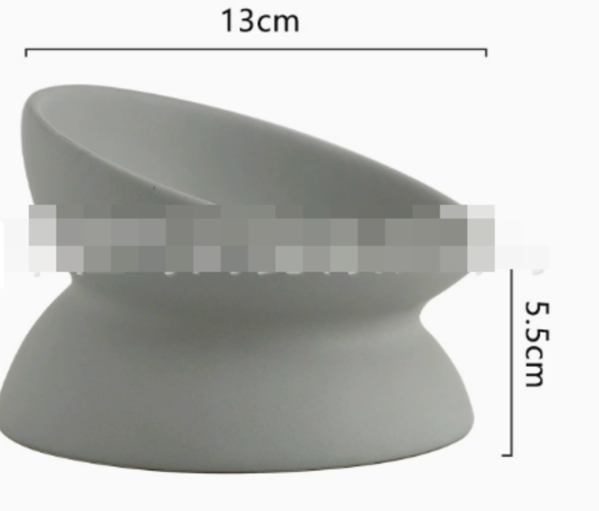 Cervical Spine Protection Cat Bowl