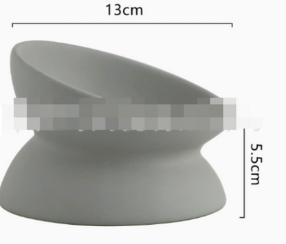 Cervical Spine Protection Cat Bowl