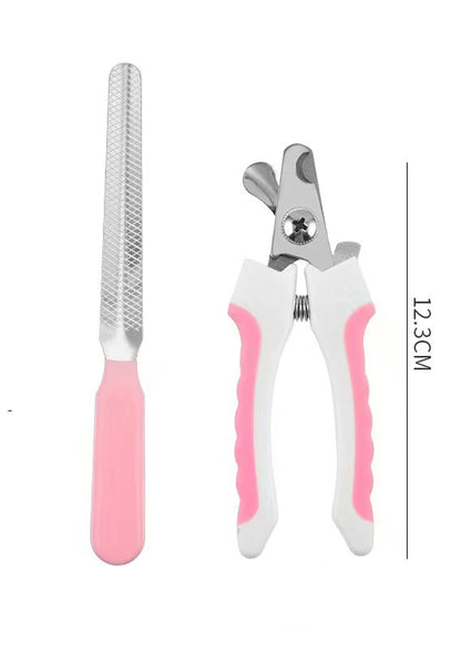 Pet Nail Clippers for Dogs and Cats - Grooming Set