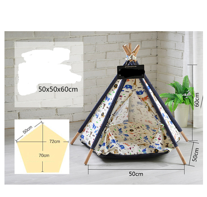 Removable Washable Cat and Dog Tent Bed