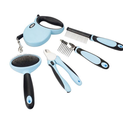 Pet Traction Rope and Dog Grooming Kit