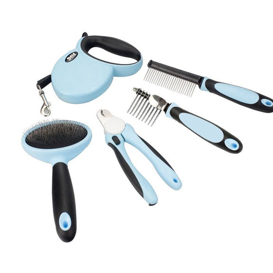 Pet Traction Rope and Dog Grooming Kit