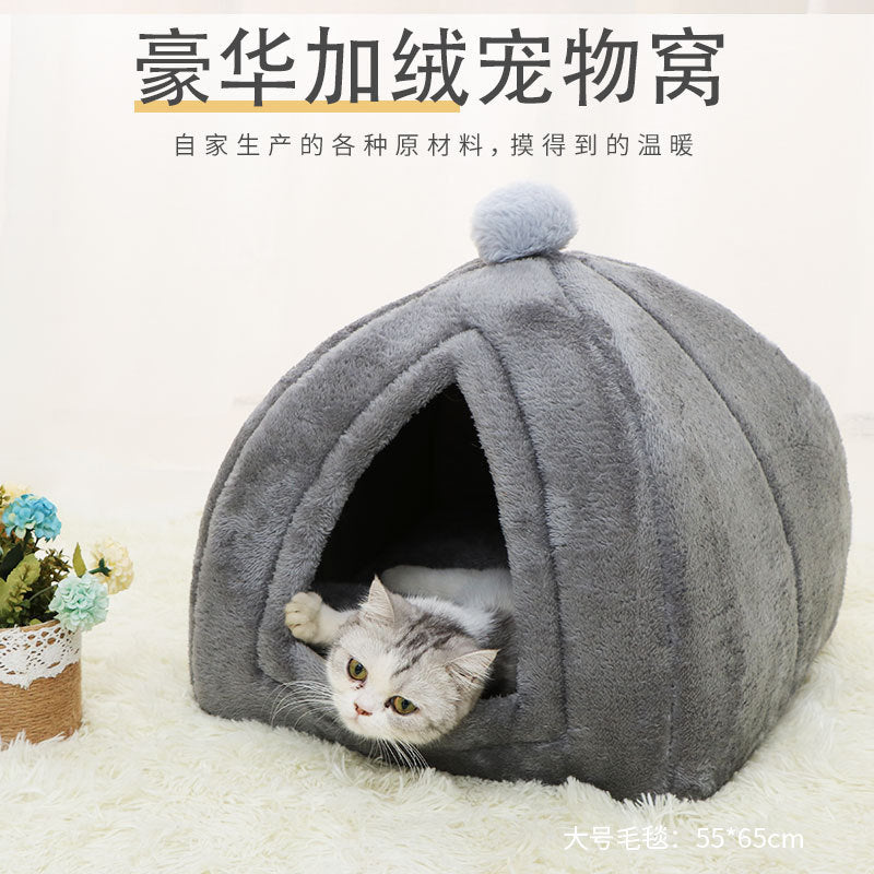 Wholesale Pet Bed - Warm Cat and Dog House for All Seasons