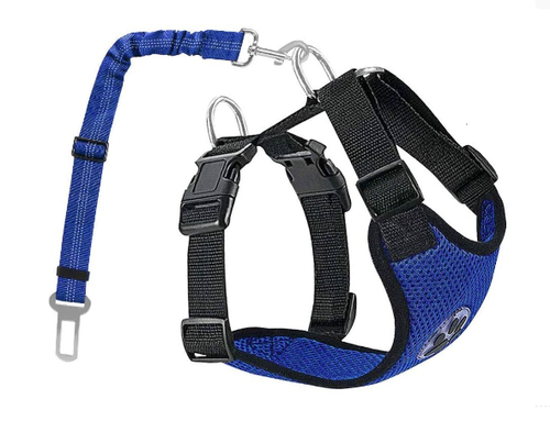 Comfortable Pet Car Seat Belt with Massage Feature