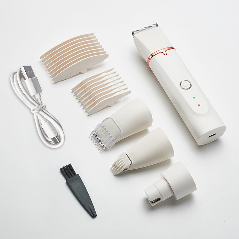 4-in-1 Electric Pet Grooming Kit for Cats and Dogs