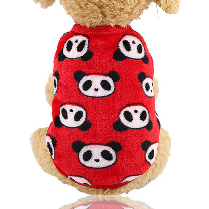 Flannel Teacup Dog and Cat Clothes for Small Pets