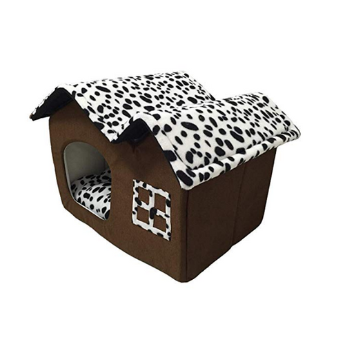 Double Top Pet House for Cats and Dogs