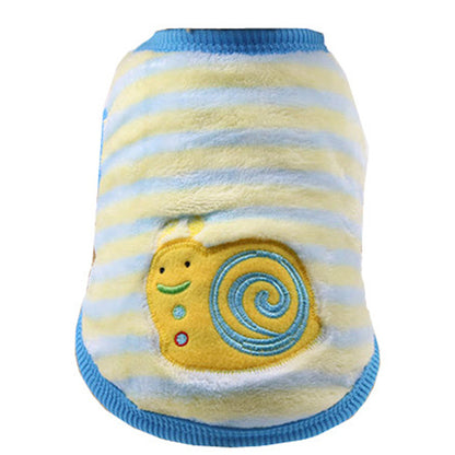 Flannel Teacup Dog and Cat Clothes for Small Pets